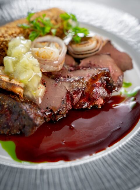 Grilovaná telecí játra